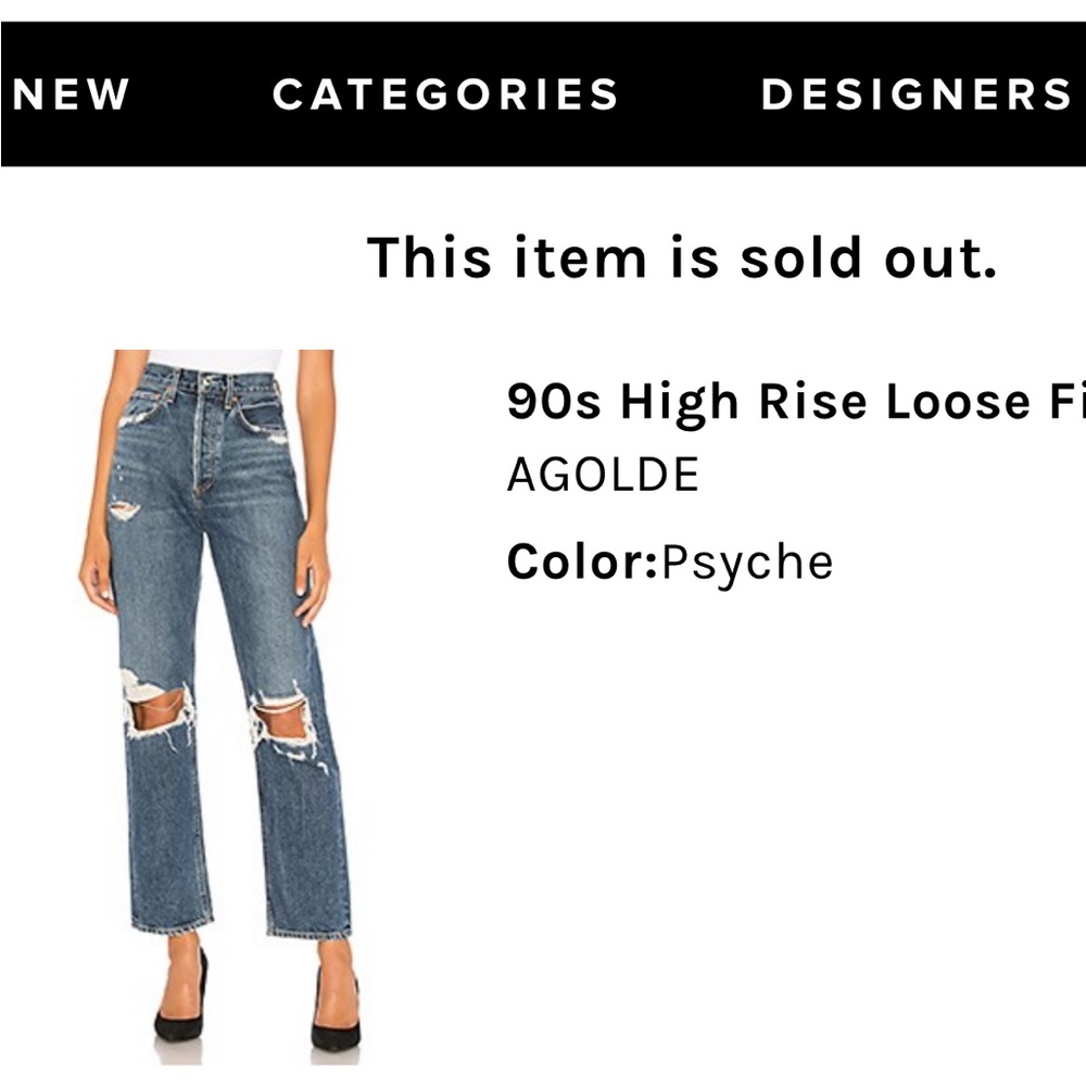 Agolde 90s jeans